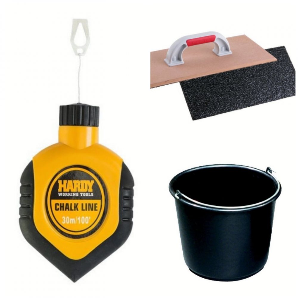 Kőműves, festő szerszámok