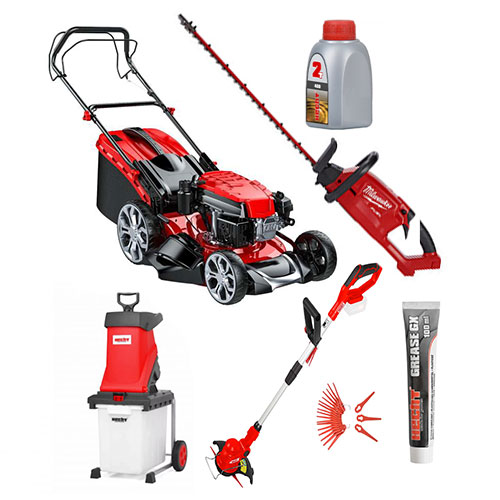 Kerti gépek, Eszközök